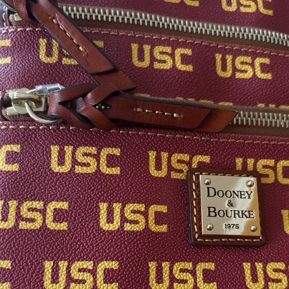 BNWT USC Triple Zip Crossbody Bag - by Dooney & Bourke “Sold Out” - Picture 10 of 10